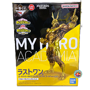 Action Figure All Might Gold – My Hero Academia – Masterlise Last One – Banpresto – Original Japão