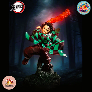 Action Figure Tanjiro Kamado – Kimetsu no Yaiba – Combination Battle – Banpresto – Original Japão