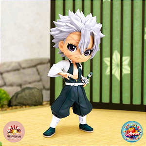 Action Figure Sanemi Shinazugawa – Q Posket Banpresto – Kimetsu no Yaiba – Original Japão