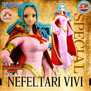 Action Figure Nefeltari Vivi – Banpresto The Grandline Series Special One Piece – Original do Japão