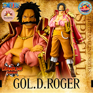 Action Figure Gol.D.Roger – One Piece The Grandline Series Special Banpresto –  Original do Japão