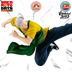 Action Figure Sakamoto Taro – Sakamoto Days Vibrations Stars Banpresto – Original do Japão