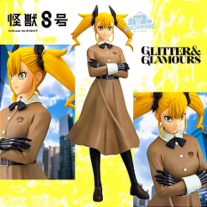 Action Figure Shinomiya Kikoru – Kaiju 8 Glitter&Glamours Banpresto – Original do Japão