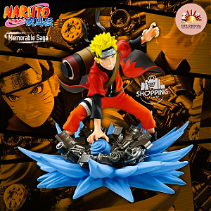 Action Figure Uzumaki Naruto – Naruto Shippuden Saga Memorável Banpresto –  Original do Japão