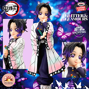 Action Figure Shinobu Kocho – Kimetsu no Yaiba Glitter&Glamours Banpresto – Original do Japão