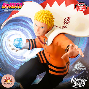 Action Figure Uzumaki Naruto II – Boruto Naruto Vibration Stars Banpresto – Original do Japão
