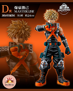 Action Figure Katsuki Bakugo D – My Hero Academia Masterlise – Original Japão