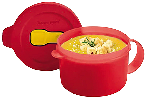 Tupperware Caneca Cristalwave II 520ml Vermelho