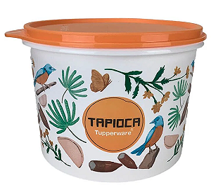 Tupperware Caixa Tapioca Floral 1,6 kg