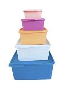 Kit Tupperware Basic Line 5 peças