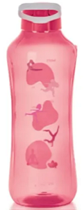 Garrafa de Agua 2L Aquavibe Tupperware Rosa