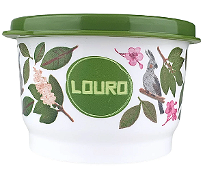 Tupperware Potinho Tempero Louro Floral 140ml