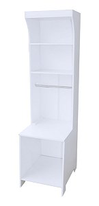Pet Box Balcão Balança com Prateleiras Expositor Branco Cód.502