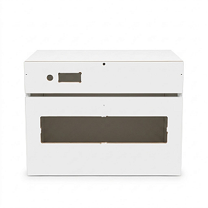 Estrutura Caixa de Madeira MDF Com Vidro Para Chocadeira GPR50 ovos - Modelo 2024 (Sem Componentes)