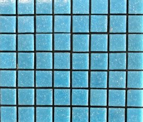 Pastilha Azul Piscina  Pigmentada 2x2 cm
