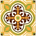 Azulejo Colonial Az 045