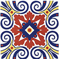 Azulejo Colonial Az 162