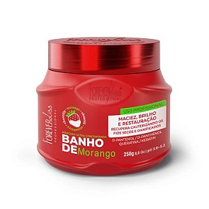 Máscara Banho De Verniz Morango Forever Liss Professional 250G