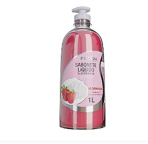 Sabonete Líquido Frizon Morango Chantily 1 Litro Cheveux