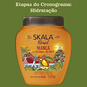 Creme de Tratamento Skala 2 em 1 Manga e Castanha do Pará 1kg