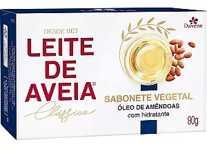Sabonete Leite De Aveia Davene Óleo De Amêndoas 90g
