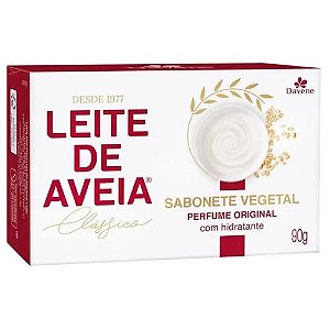 Sabonete Vegetal Leite de Aveia Clássico 90g - Davene