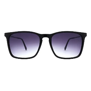 Óculos de Sol Feminino Dommus Mariae Retangular Preto Degradê