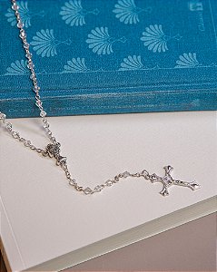 Terço Primeira Eucaristia - Folheado