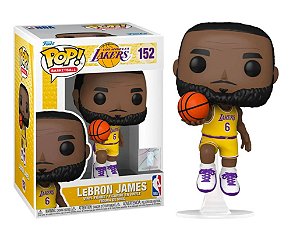 Boneco Funko Pop NBA Lebron James (Los Angeles Lakers)
