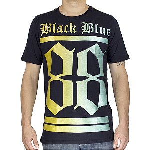 Camiseta Black Blue 88 Preta