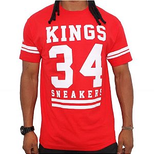 Camiseta Kings 34 Vermelha