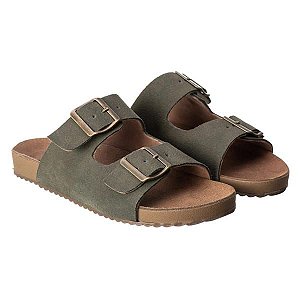 Sandálias Birken couro Alfaltik