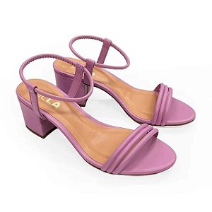 Sandália salto elegance