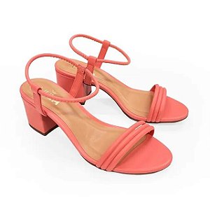 Sandália salto elegance