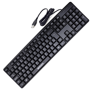 TECLADO USB EXBOM COM FIO BK-103