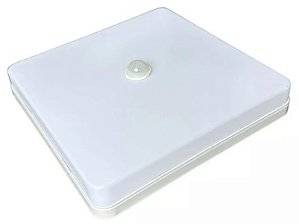 Luminária  36w com Sensor de Sobrepor Quadrado e Redonda Borda Infinita