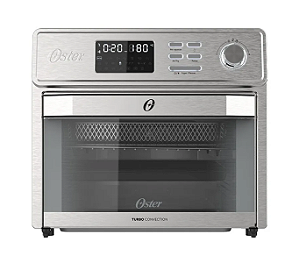 Forno Fryer Oster 25L, OFOR250, Função Turbo Convecção, Prata 127V