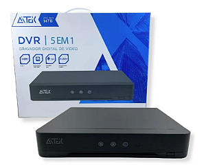 DVR 16 CH RECONHECIMENTO FACIAL AUDIO COAXIAL 5 IN 1 FULLHD 1080P 5MP H265+ SIGMA-D416BP APP XMEYE AITEK