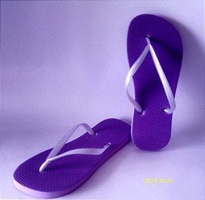 CHINELO BORRACHA - VIOLETA