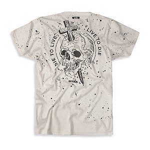 CAMISETA LIVE TO DIE (OFF WHITE)