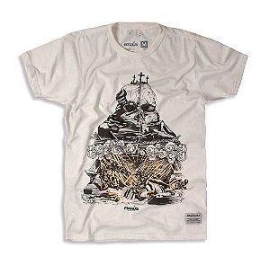 CAMISETA GÓLGOTA (OFF WHITE)