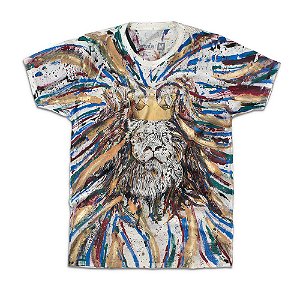 CAMISETA LION CROWN CUSTOM