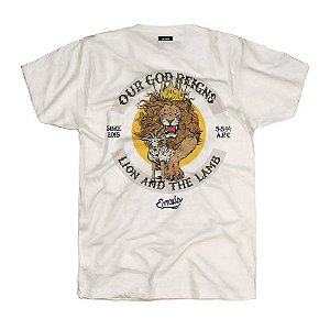 CAMISETA CORDEIRO E LEÃO