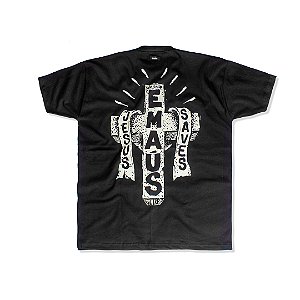 CAMISETA OVERSIZED JESUS SAVES (BLACK)