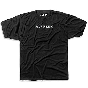 CAMISETA OVERSIZED JESUS IS KING (BLACK)