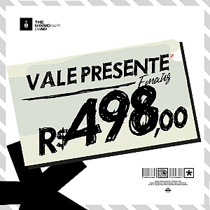 VALE PRESENTE 498 REAIS