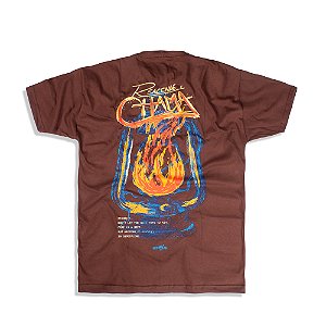 CAMISETA OVERSIZED CHAMA (BROWN)