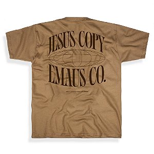 CAMISETA OVERSIZED JESUS COPY (CARAMELO) 2.0