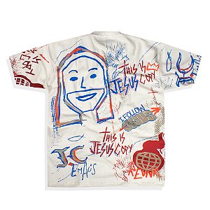 CAMISETA OVERSIZED REVIVAL (OFF WHITE)