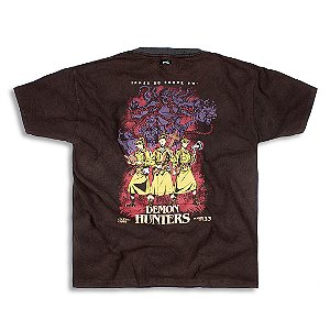 CAMISETA OVERSIZED DEMON HUNTERS (MARMORIZADA)